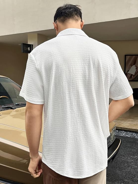 GRECIILOOKS Men's Polycotton Shirt - Image 3